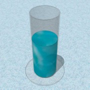 akrylrør vand